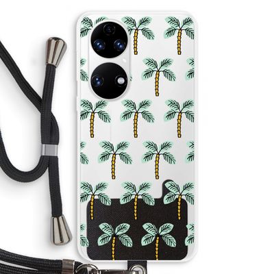 Paradise: Huawei P50 Transparant Hoesje met koord