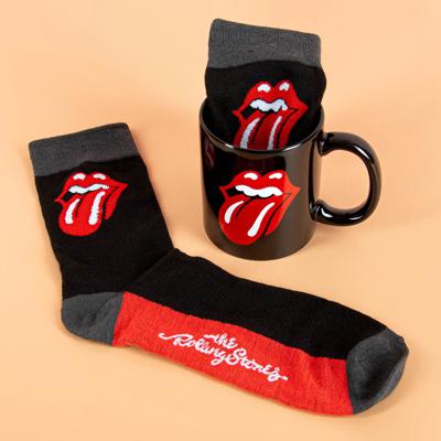 The Rolling Stones mok en sokken cadeauset The Rolling Stones mok en sokken cadeauset
