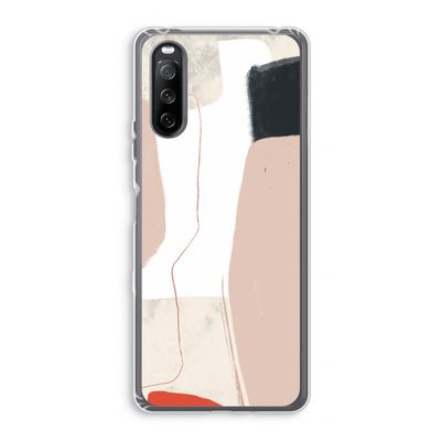 Lava: Sony Xperia 10 III Transparant Hoesje