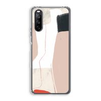 Lava: Sony Xperia 10 III Transparant Hoesje