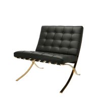 Pavilion chair Premium Zwart / Goud