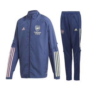 Arsenal Trainingspak Presentatie Junior 2020-2021 - Maat 128 - Kleur: Blauw | Soccerfanshop