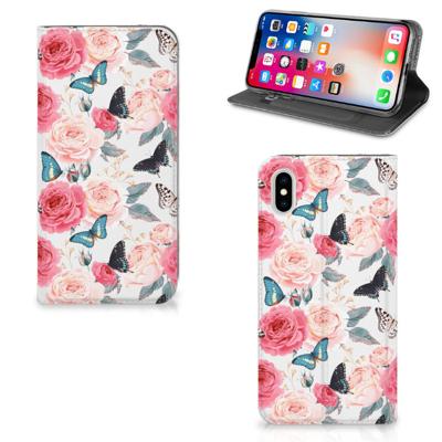 Apple iPhone Xs Max Smart Cover Butterfly Roses Apple iPhone Xs Max Smart Cover Butterfly Roses