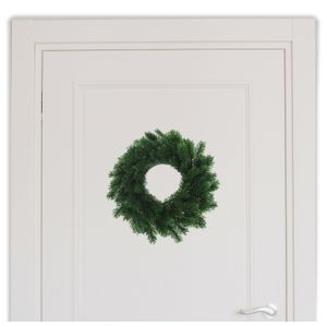 Kerstkrans/deurkrans groen 35 cm kerstversiering