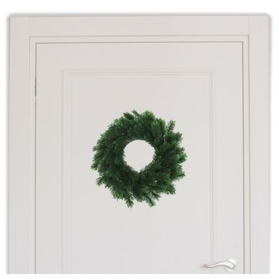 Kerstkrans/deurkrans groen 35 cm kerstversiering