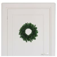 Kerstkrans/deurkrans groen 35 cm kerstversiering