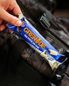 Grenade Protein Bars 12repen Oreo White
