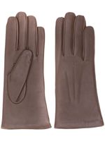 N.Peal gants en cuir - Marron - thumbnail