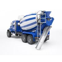 bruder MACK Granite truck met betonmixer modelvoertuig 02814 - thumbnail