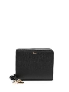 Chloé bi-fold leather wallet - Noir