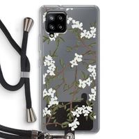Blossoming spring: Samsung Galaxy A42 5G Transparant Hoesje met koord