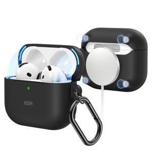 AirPods 4 Cloud Soft Case (HaloLock) Black