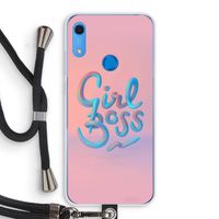 Girl boss: Huawei Y6s Transparant Hoesje met koord