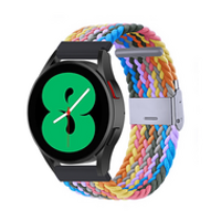 Braided nylon bandje - Multicolor Spring - Samsung Galaxy Watch 3 - 45mm - thumbnail