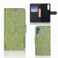 Huawei P30 | Book Style Case | Green Wood