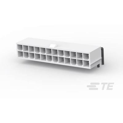 TE Connectivity 2-1586041-4 Male header, inbouw (standaard) Inhoud: 1 stuk(s) Bulk