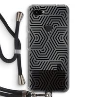 Magic pattern: Pixel 3a Transparant Hoesje met koord