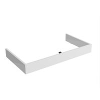 Muebles plint voor badkamermeubel 100cm wit hoogglans - thumbnail