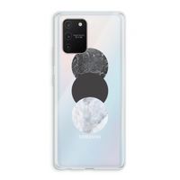 Marmeren cirkels: Samsung Galaxy S10 Lite Transparant Hoesje