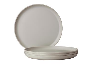 Set van 4 Mepal platte borden silueta 260 mm nordic white Set van 4 Mepal platte borden silueta 260 mm nordic white