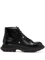 Alexander McQueen bottines Tread - Noir