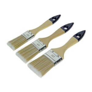 Sam Professional Platte Kwast Lak Acryl - 3 stuks