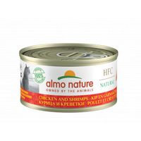 Almo Nature HFC Natural kip en garnaaltjes (70 gram) 24 x 70 g