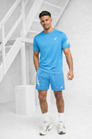 Asics Icon Zomerset Heren Lichtblauw - Maat S - Kleur: Lichtblauw | Soccerfanshop