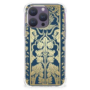 iPhone 15 Pro Case Beige Flowers