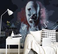Fotowand Horrorfilm enge clown fotobehang
