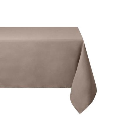 Stof Textiles Tafelkleed Nelson - 145 x 200 cm - taupe - Eettafel tafellakens - polyester
