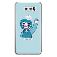 Zwaai: LG V30 Transparant Hoesje