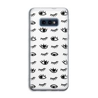 Eye pattern #2: Samsung Galaxy S10e Transparant Hoesje