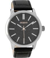 OOZOO Timepieces Horloge Zwart/Titanium | C9069