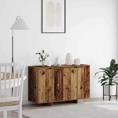 Dressoir Oud hout 120 x 41 x 75 cm Bewerkt hout