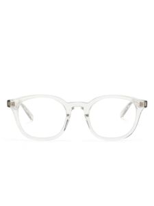 Saint Laurent Eyewear lunettes de vue à monture ronde transparente - Tons neutres