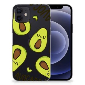 iPhone 12 | 12 Pro (6.1") Telefoonhoesje met Naam Avocado Singing