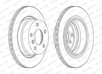 Remschijf DDF1285C - thumbnail