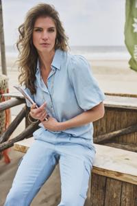 Elvira Casuals Blouse Robin E3 25-024 Blouse 893 Sky Blue