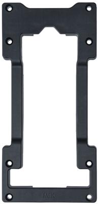 MIK Double Decker Basil voor MIK adapterplaat 25 x 11 x 1 cm - zwart