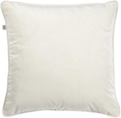 Dutch Decor FINN Sierkussen 45x45 cm Velvet Effen kleur Snow WhiteInclusief Binnenkussen