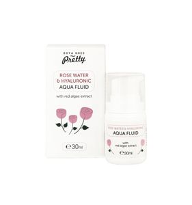 Rose water & hyaluronic aqua fluid