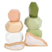 Small Foot houten balansstenen arctic, 11dlg.