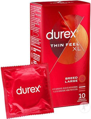 Durex Feel Thin Extra Large 10 Condooms