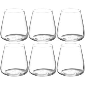 Set van 6x stuks tumbler glazen Selenga 430 ml van glas   -