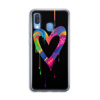 Melts My Heart: Samsung Galaxy A40 Transparant Hoesje