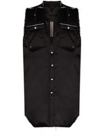 Rick Owens gilet Outershirt - Noir