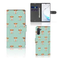 Samsung Galaxy Note 10 | Telefoonhoesje | Met pasjeshouder | Pups