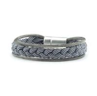 Qoss Armband Levi Blauw - Maat S