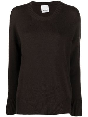 Allude pull en cachemire à épaules tombantes - Marron